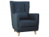 Кресло "Клементина" с цвет пуговицами + банкетка